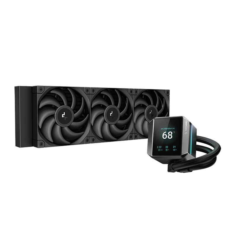 WATERCOOLING DEEPCOOL MYSTIQUE 360 ARGB BLACK LCD